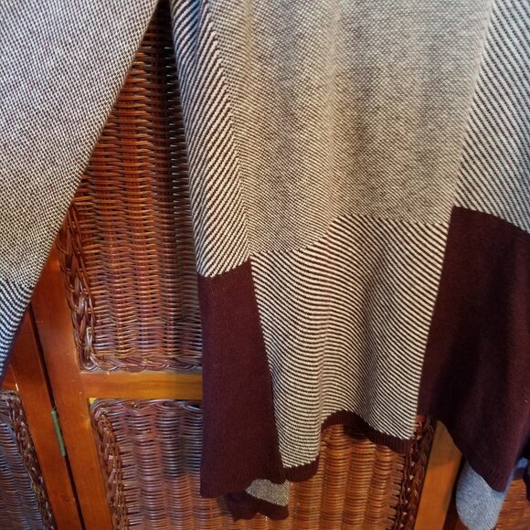 Chaus New York Open Waterfall Cardigan Sweater - Picture 11 of 12